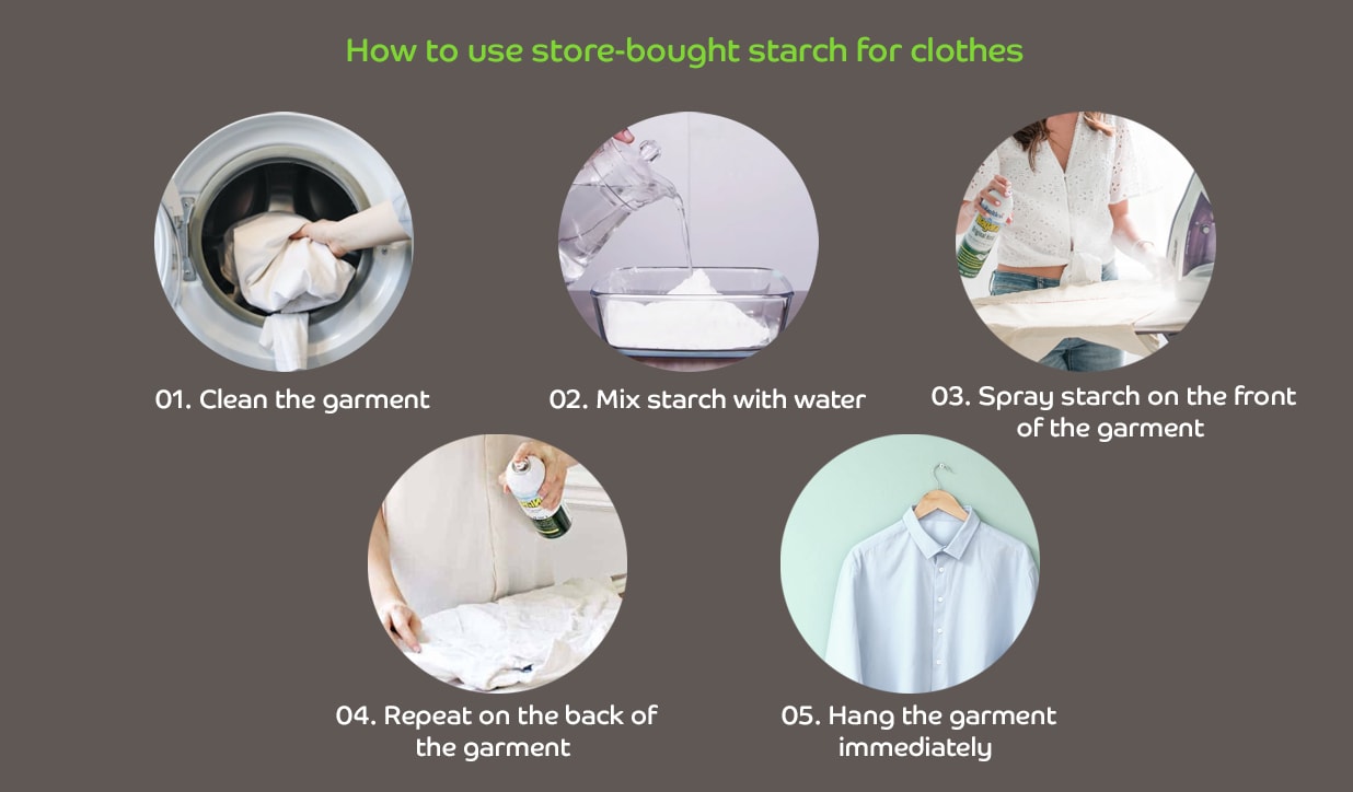 How to Starch Clothes at Home Like a Professional Dry Cleaner