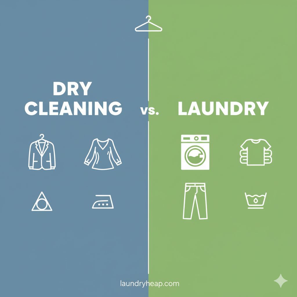 How Dry Cleaning Differs from Regular Laundry