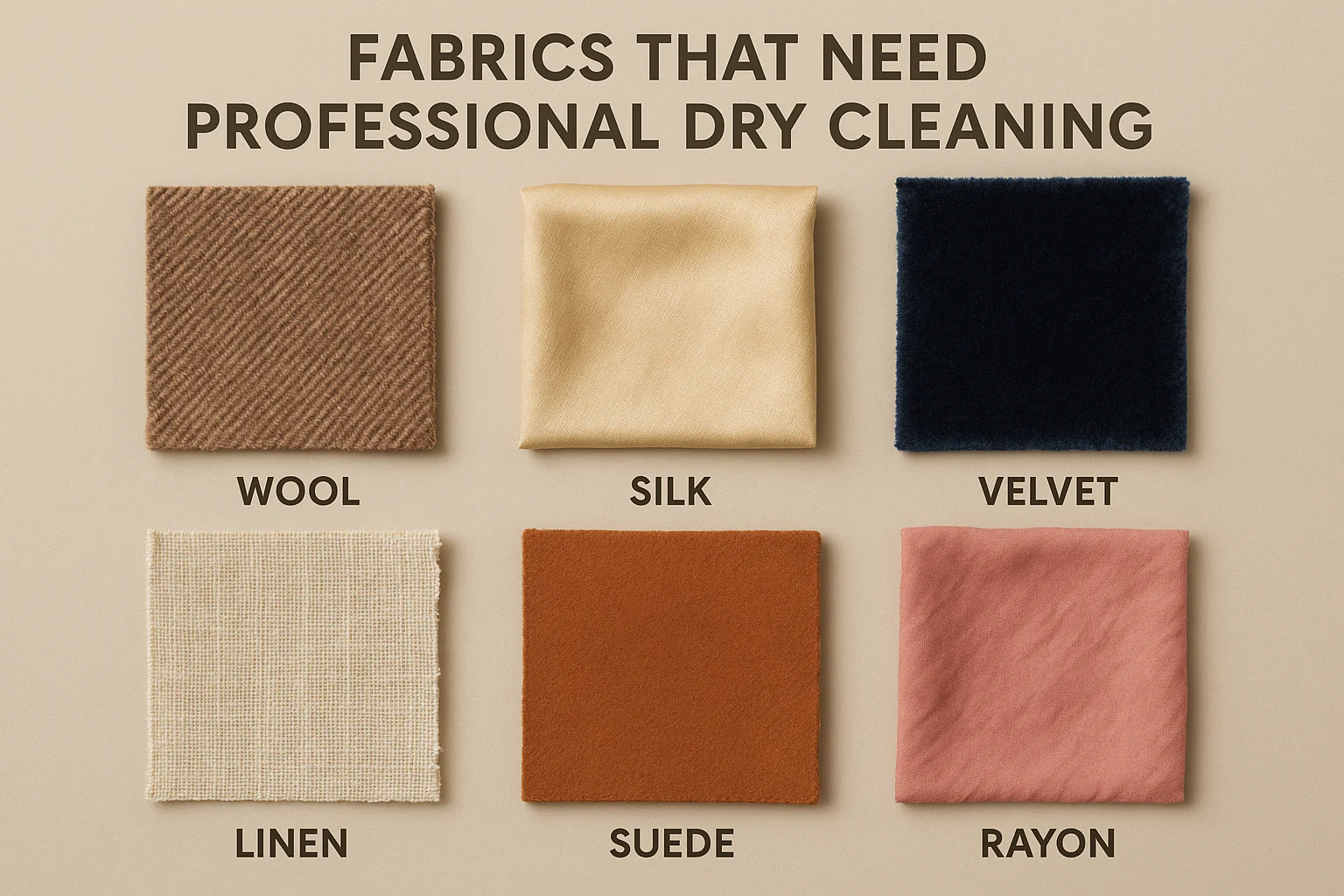 Fabrics That Love Dry Cleaning—and Those That Don’t